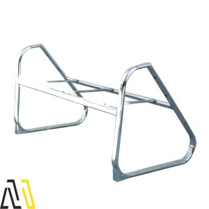 پایه صندلی اداری کلاسیک کروم دو نفره