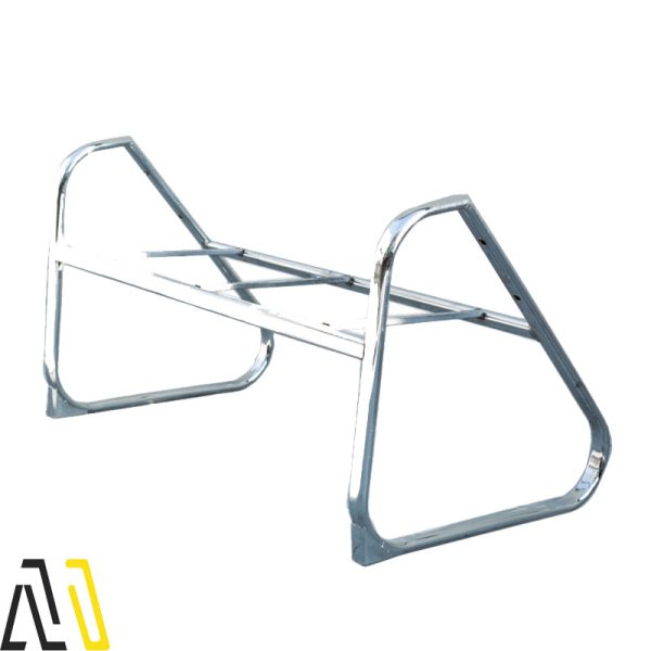 پایه صندلی اداری کلاسیک کروم دو نفره