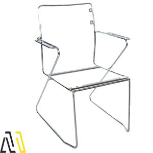 پایه صندلی اداری کنفرانسی t22 کرومی