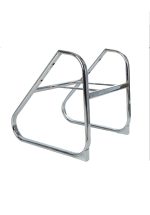 پایه صندلی اداری کلاسیک کروم تک نفره