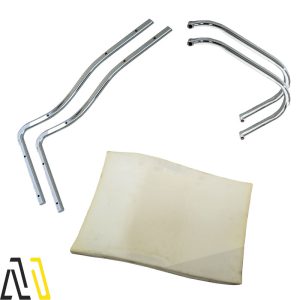 فرم دوبل صندلی مدیریت کروم