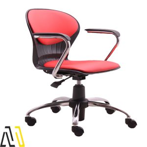 صندلی اداری صدفی چرخدار